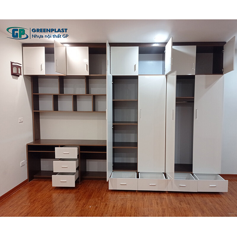 tủ quần áo nhựa GP có nhiều công năng