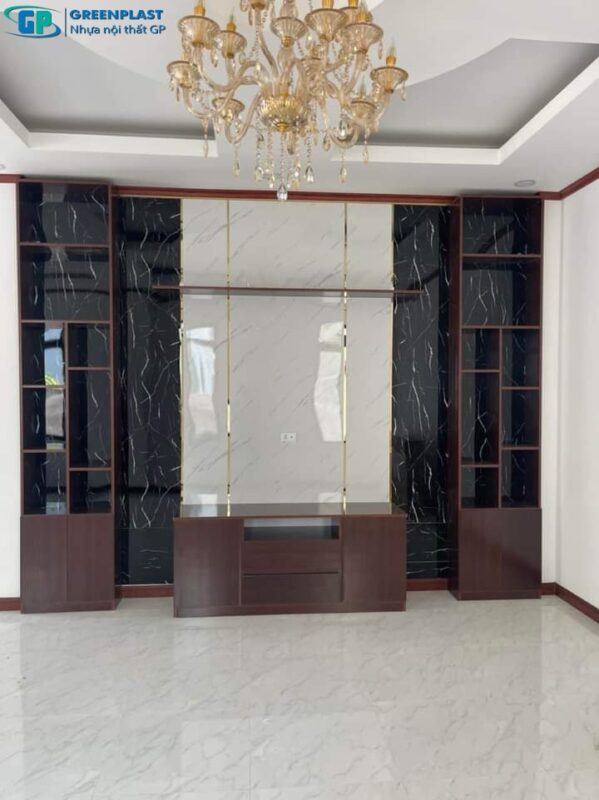 mẫu kệ trang trí GP Greenplast đẹp