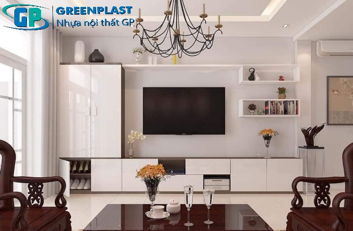 Mẫu thiết kế nội thất phòng khách chung cư 25m2, 70m2 đẹp hiện đại