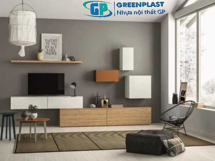 Mẫu thiết kế nội thất phòng khách chung cư 25m2, 70m2 đẹp hiện đại