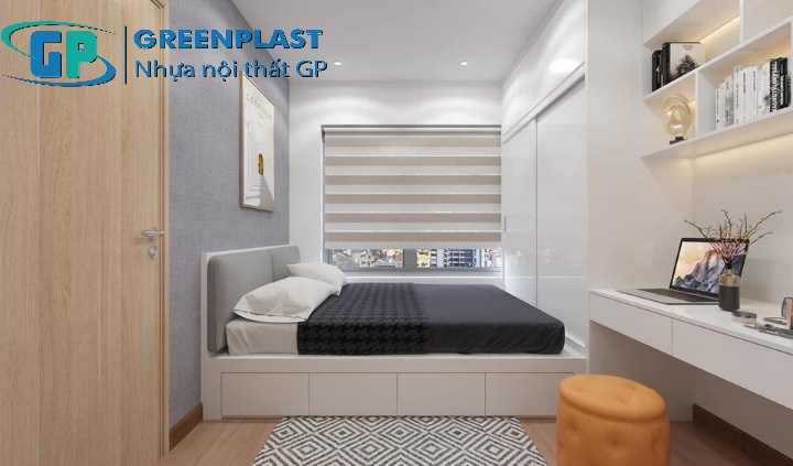 Tổng hợp các mẫu thiết kế nội thất phòng ngủ chung cư nhỏ đẹp 10m2, 12m2, 15m2, 20m2