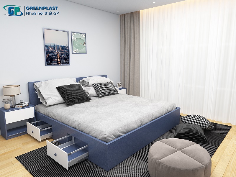 Tổng hợp các mẫu thiết kế nội thất phòng ngủ chung cư nhỏ đẹp 10m2, 12m2, 15m2, 20m2