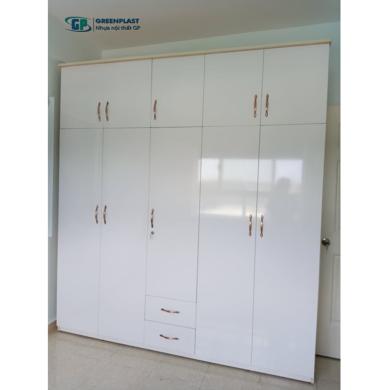 tủ quần áo nhựa hiện đại