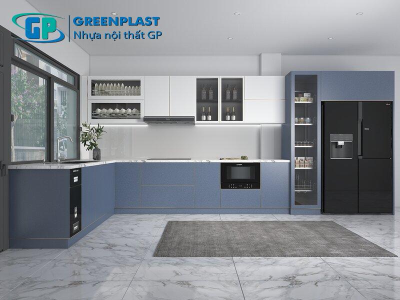 báo giá tủ bếp GP Greenplast mới nhất 2022