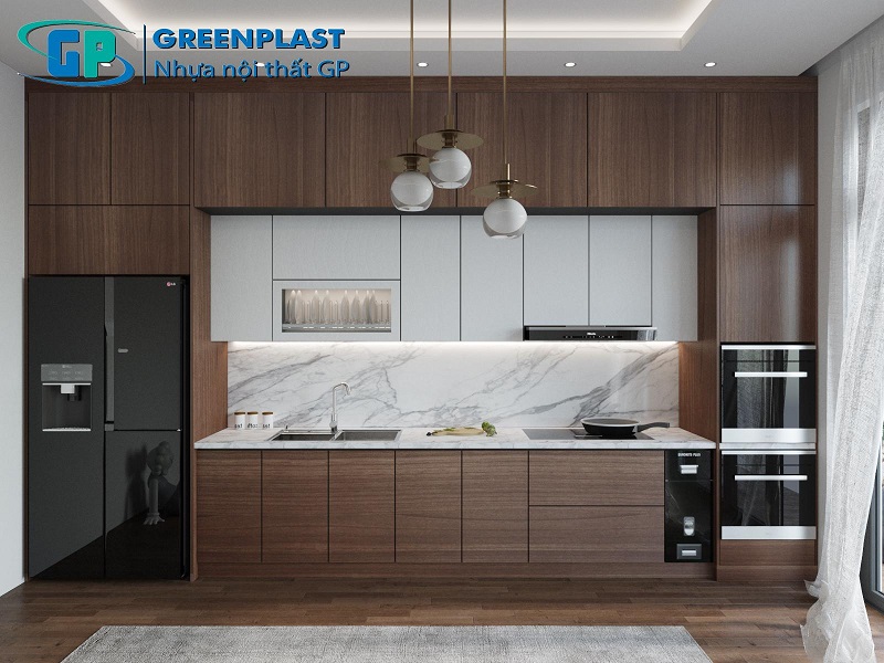 báo giá tủ bếp GP Greenplast mới nhất 2022