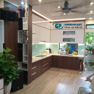 Tủ bếp nhựa có bền không