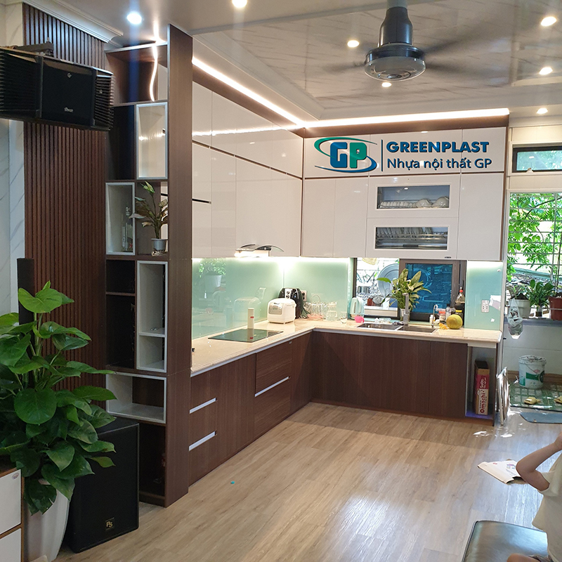 Tủ bếp nhựa có bền không