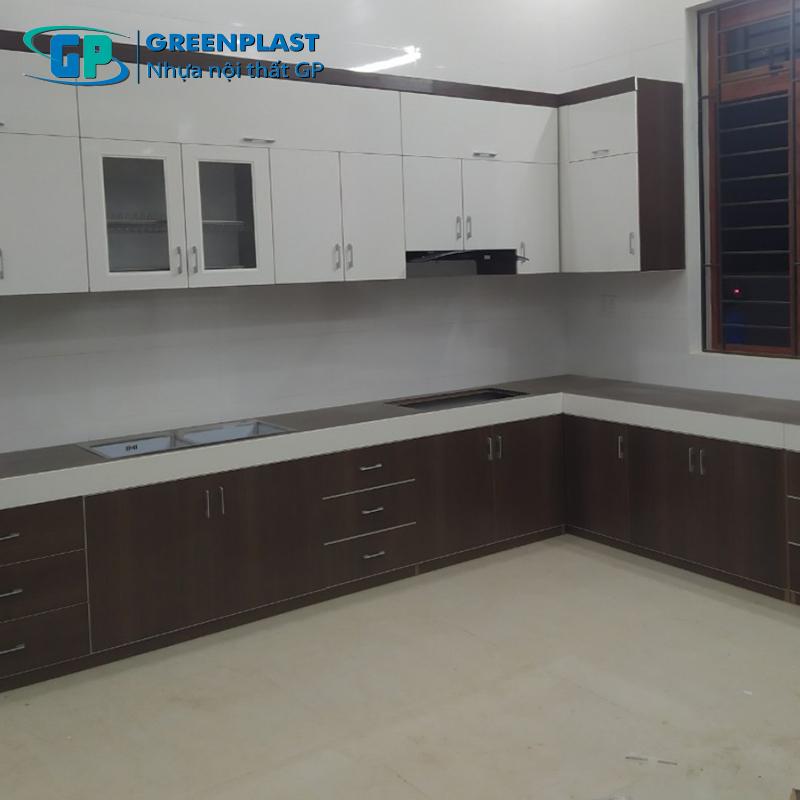 Tủ bếp nhựa có bền không