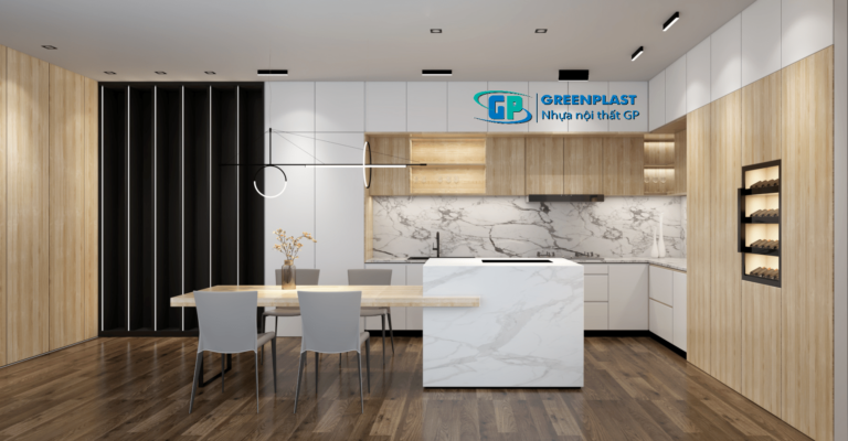 tủ bếp nhựa giá rẻ