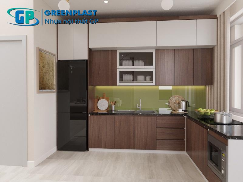 tủ bếp nhựa giá rẻ