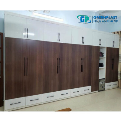 Mẫu tủ quần áo GP Greenplast đẹp